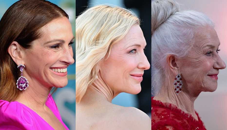 Julia Roberts, Cate Blanchett y Helen Mirren.