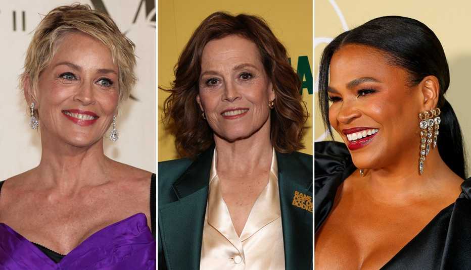 Sharon Stone, Sigourney Weaver y Nia Long.