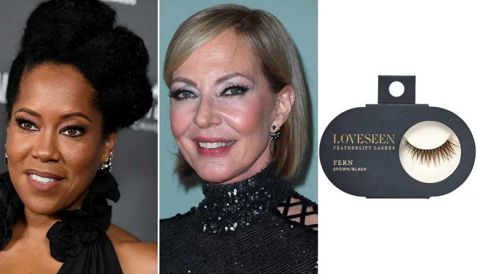 Regina King, Allison Janney y pestañas postizas.
