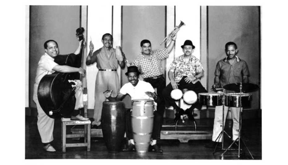 Cachao con su orquesta