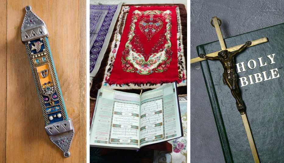 Varios artículos religiosos