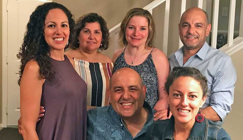 Kasi Mireles Taylor junto a su familia