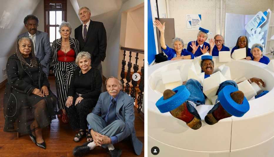 Publicaciones de la cuenta de TikTok Retirement House