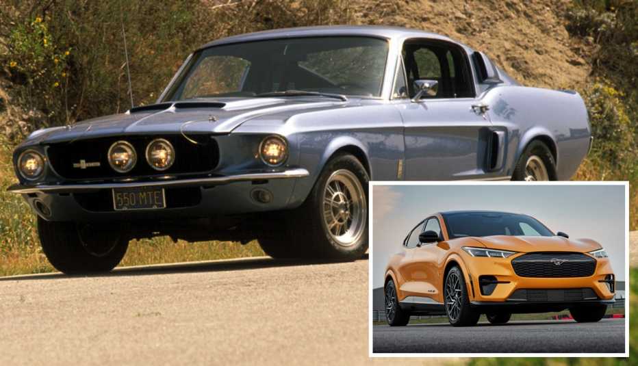 Ford Mustang Shelby GT y Ford Mustang Mach E 2023