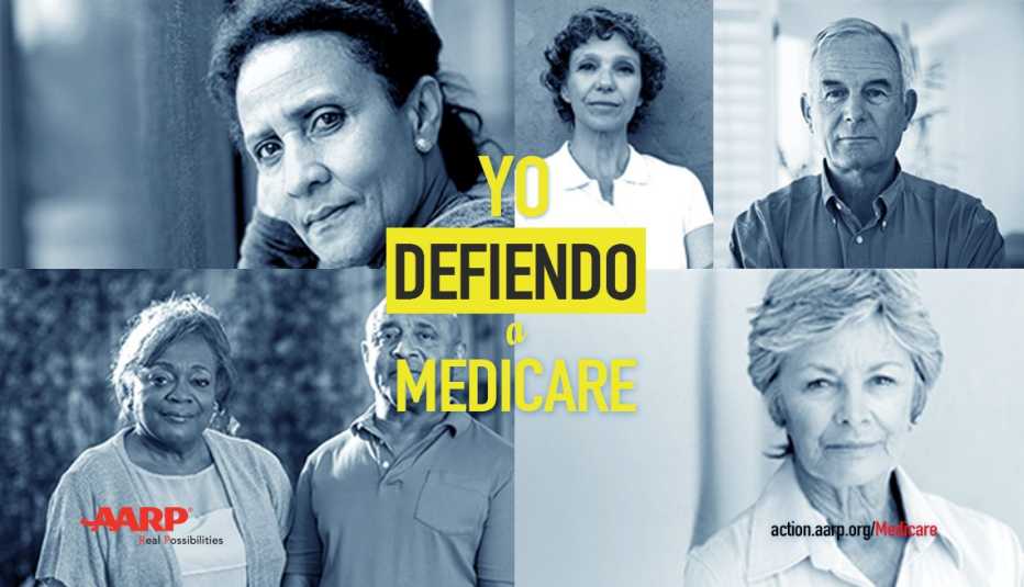 Caras de diferentes personas - Defendiendo a Medicare