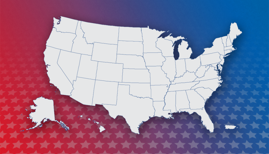 Mapa de Estados Unidos
