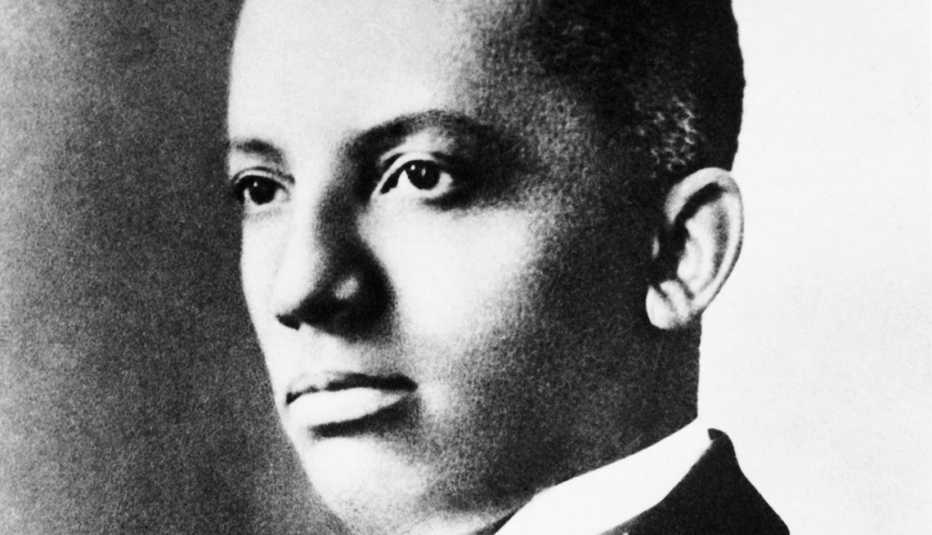 El historiador Carter G. Woodson