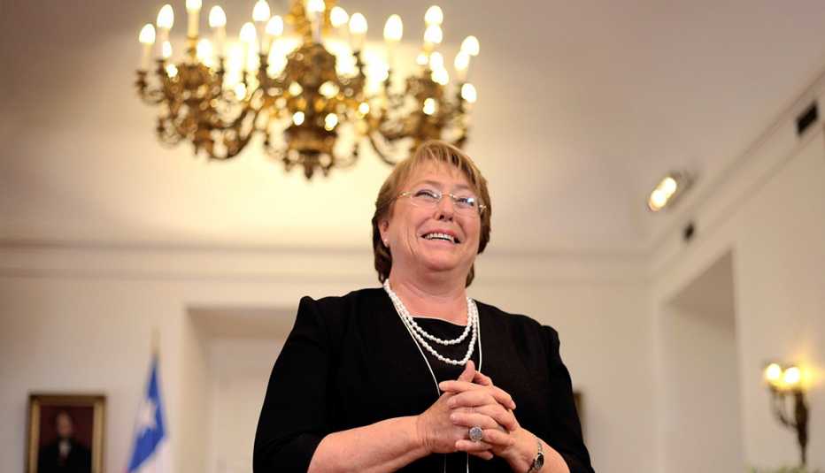 Michelle Bachelet - Abuelas famosas