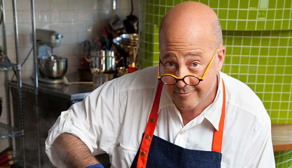 El chef Andrew Zimmern