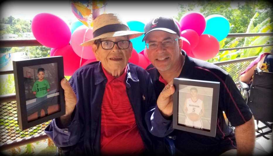 Don Alberto y su hijo Alfonso