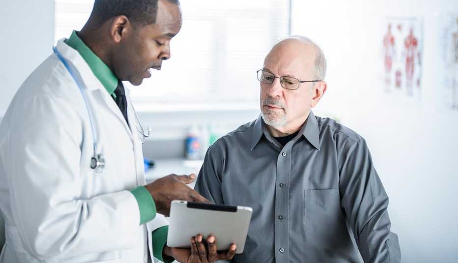 Consulta doctor paciente