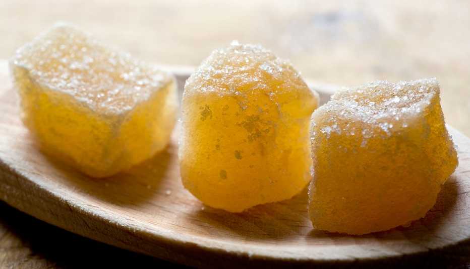 Dulces de jengibre