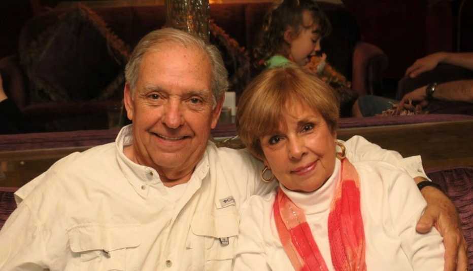 Loretta Baddel y su esposo