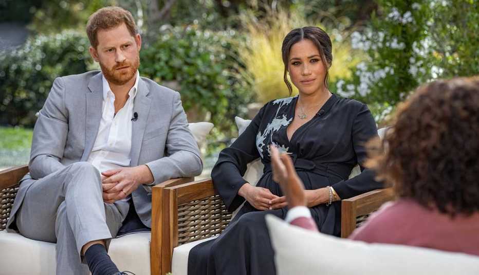 Oprah Winfrey entrevista al Príncipe Harry y a su esposa Meghan Markle