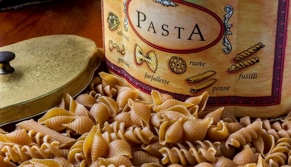 Diferentes pastas