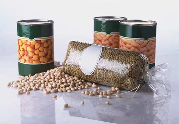 Granos enlatados - Alimentos que puedes donar