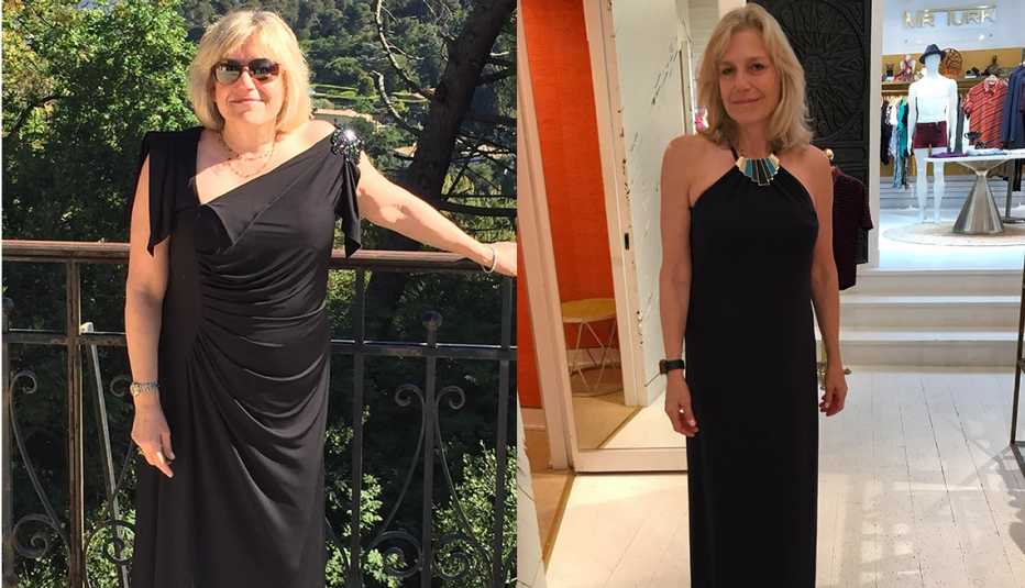 Sherry Greenwald antes y después
