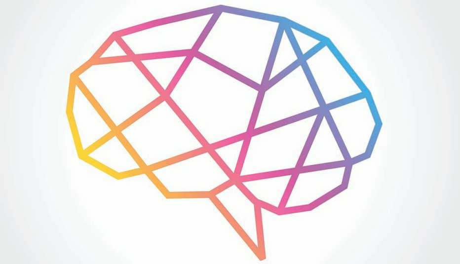 Ilustración de un cerebro