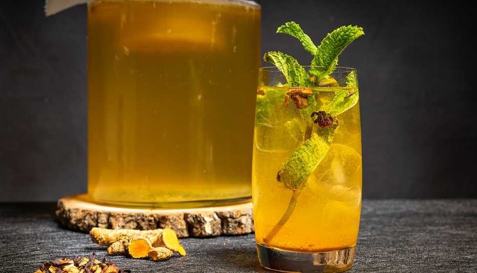 Bebida de kombucha
