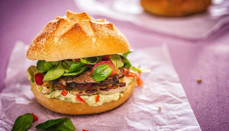 Hamburguesa vegetariana