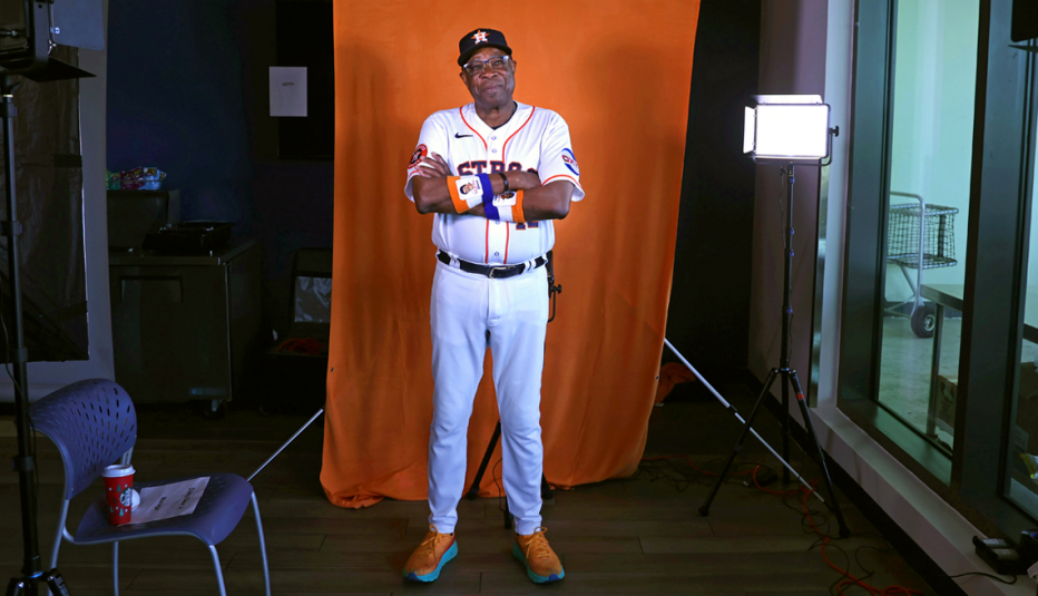 Leyenda del béisbol Dusty Baker.