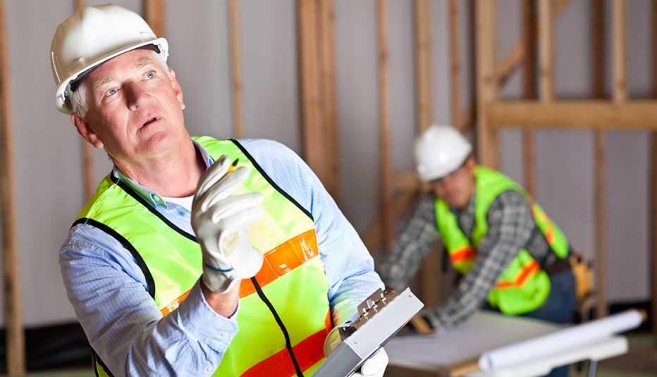 Trabajador de la construcción.