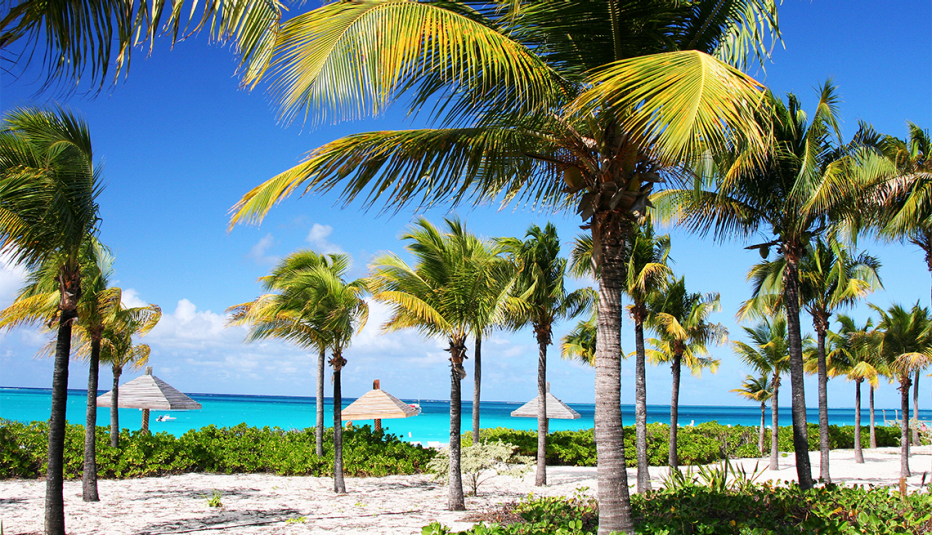 Grace Bay en las islas Turcas y Caicos