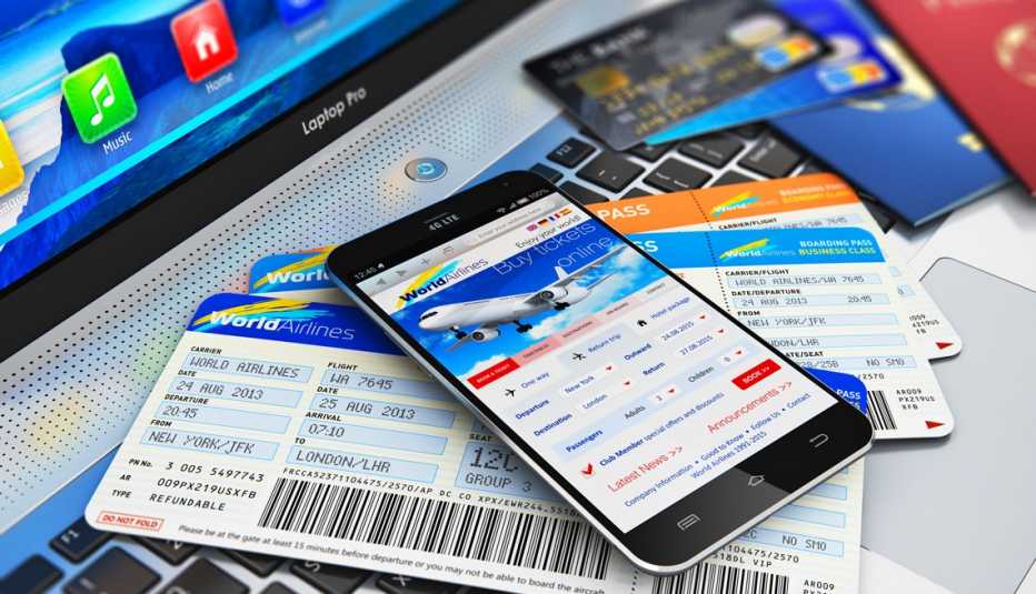 Compra de billetes de avión