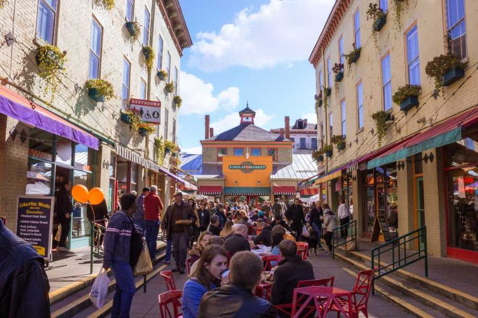 El Findlay Market en Cincinnati, Ohio