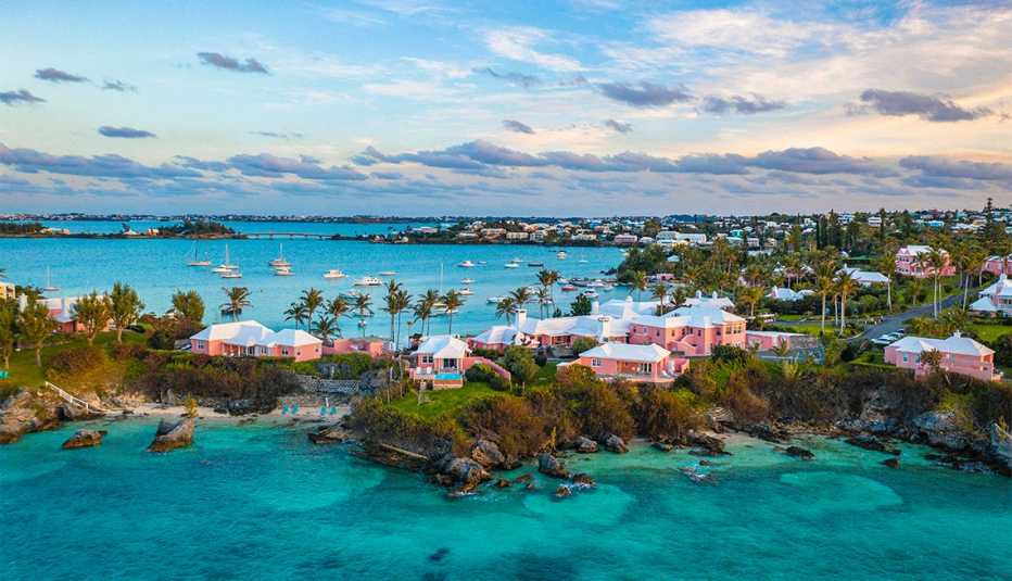 Foto aérea de Bermuda