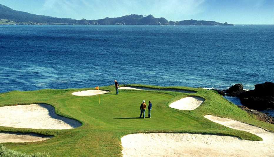 Campo de golf en Pebble Beach