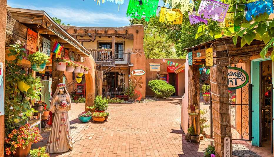 Parte antigua de la ciudad de Albuquerque