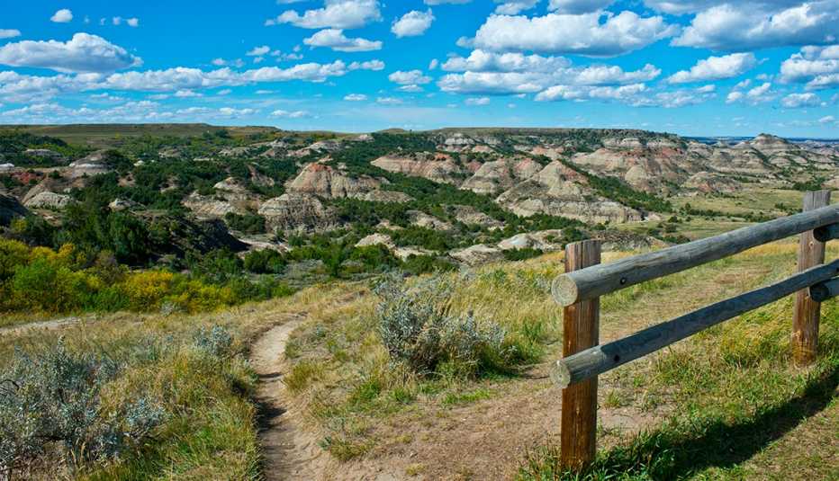 Sendero en el Painted Canyon