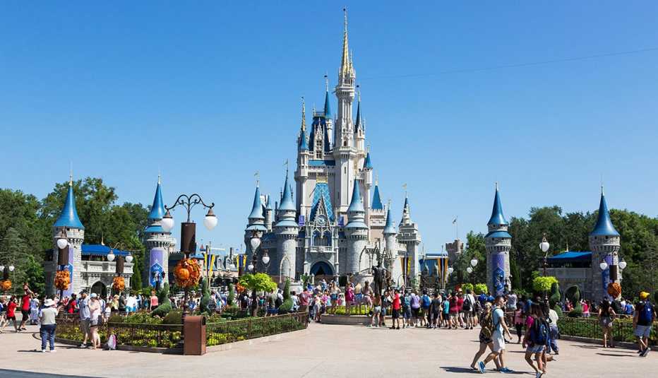 Castillo de Magic Kingdom en Orlando, Florida