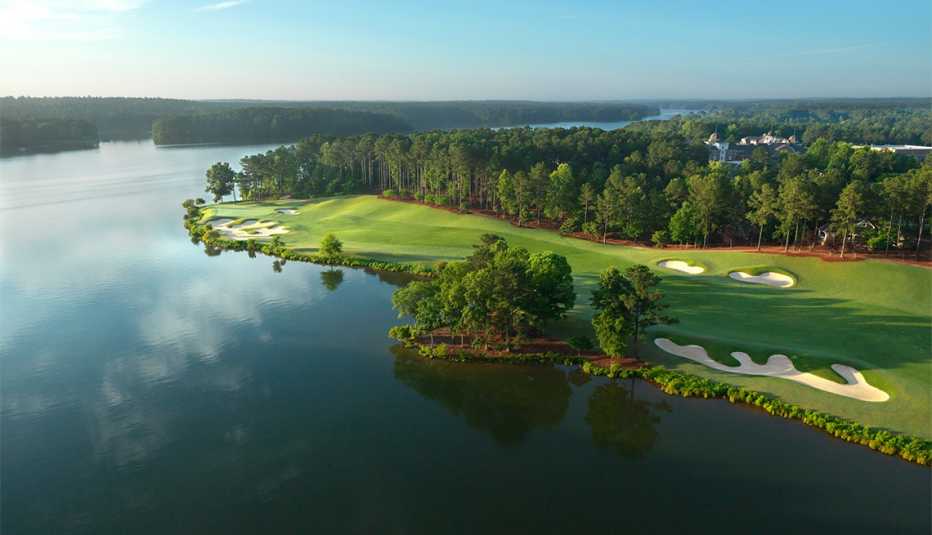 Foto aérea de Oconee 