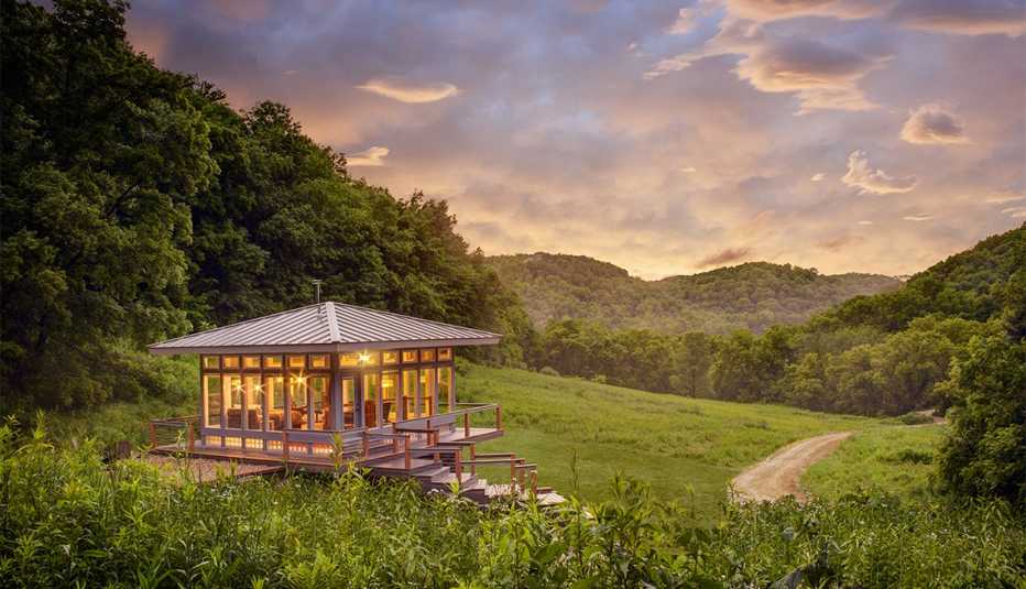 La casa de la pradera en Anaway Place