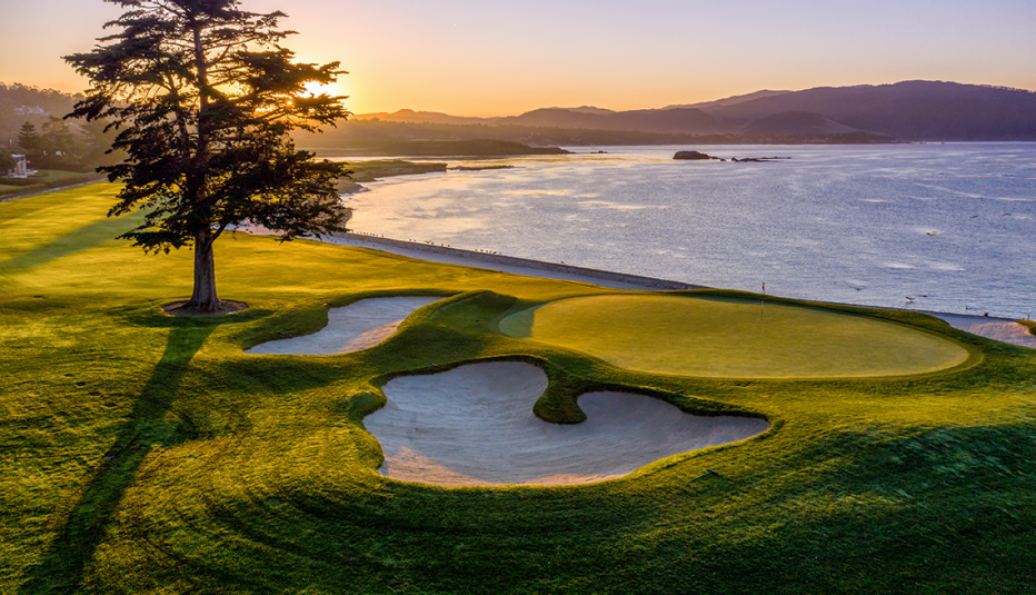Campos de golf de Pebble Beach