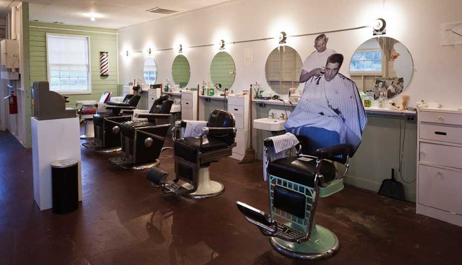 Museo Fort Chaffee Barbershop