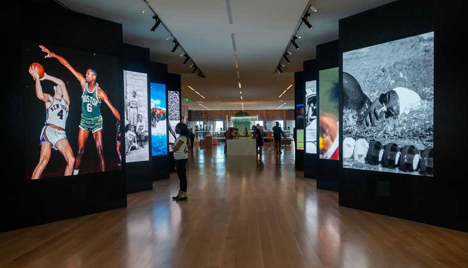 Exposición en el Museo Internacional Afroamericano de Charleston, Carolina del Sur