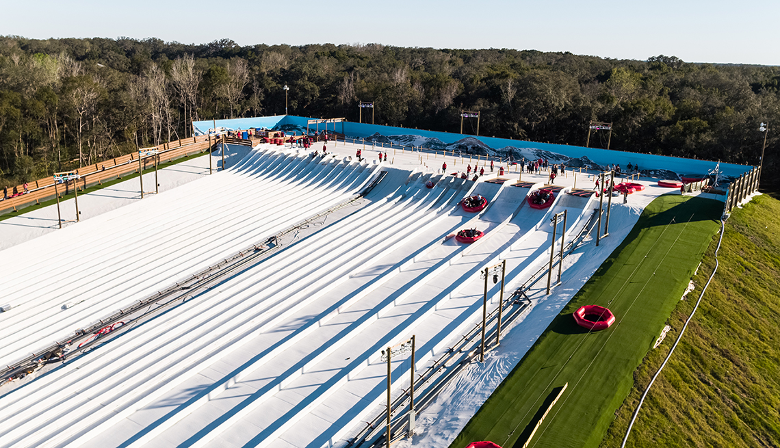 Parque de nieve Snowcat Ridge Alpine Snow Park en Florida 